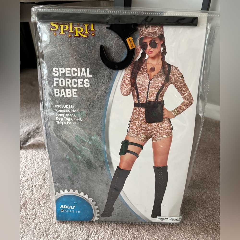 Special Forces Babe Army Girl Costume